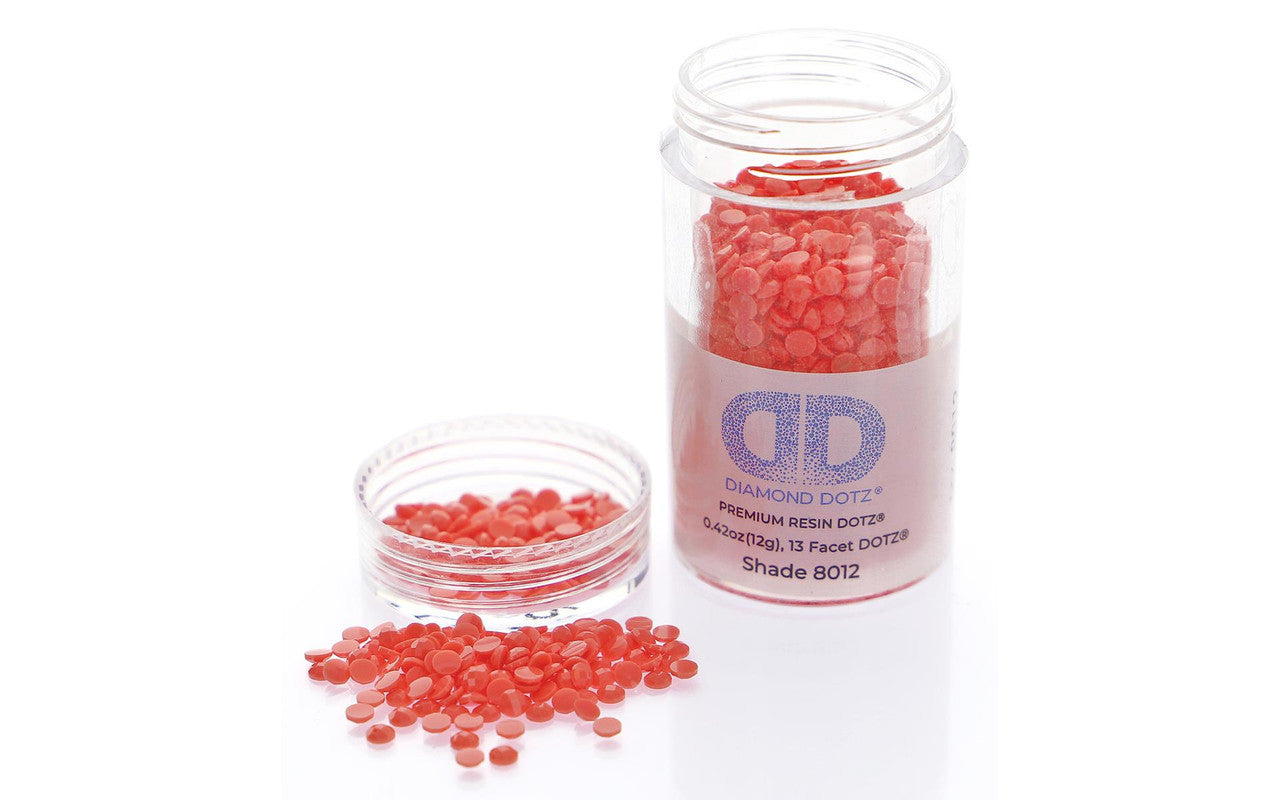 Gemas Diamond Dotz Freestyle 2,8 mm 12 g Escarlata pálida 8012